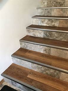 Vinyl Plank Stairs