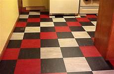 Checkered Vinyl Flooring