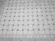 Marble Basketweave Tile