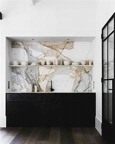 Marble Slab Backsplash