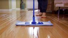 Mopping Parquet Floors