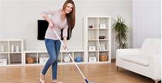 Mopping Parquet Floors