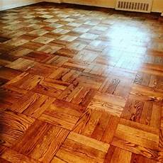 Refinished Parquet Floors