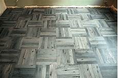 Restaining Parquet Floors