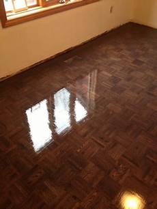 Staining Parquet Floors