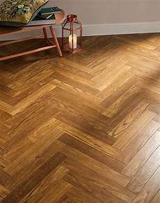 Teak Herringbone Flooring