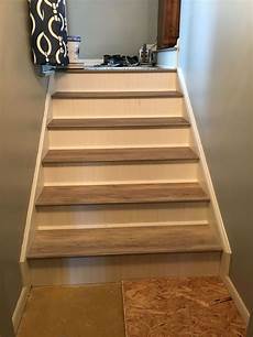 Vinyl Plank Stairs