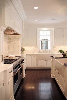 White Marble Backsplash
